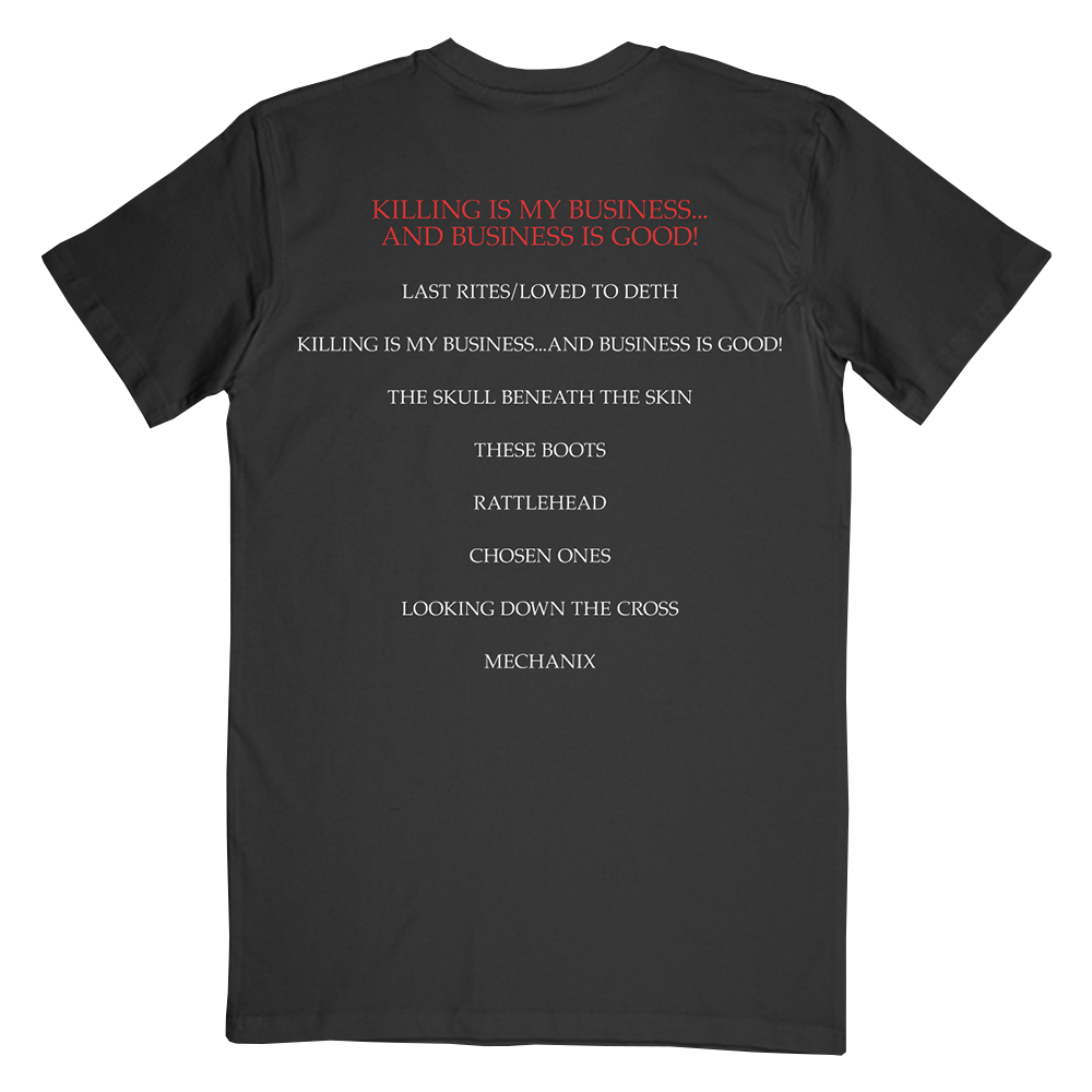 Killing Is My Business Tracklist T-Shirt