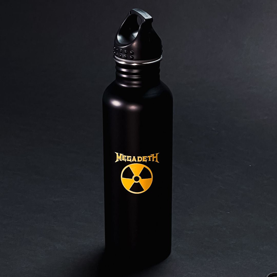 Nuclear Symbol Stainless Steel Water Bottle