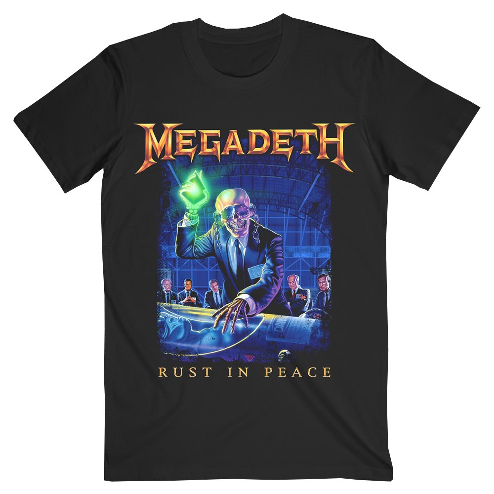 Rust In Peace Tracklist T-Shirt