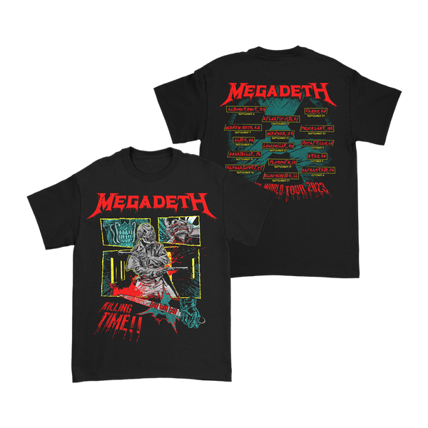 Megadeth - Killing Time 2023 Fall Tour T-Shirt – Megadeth USD