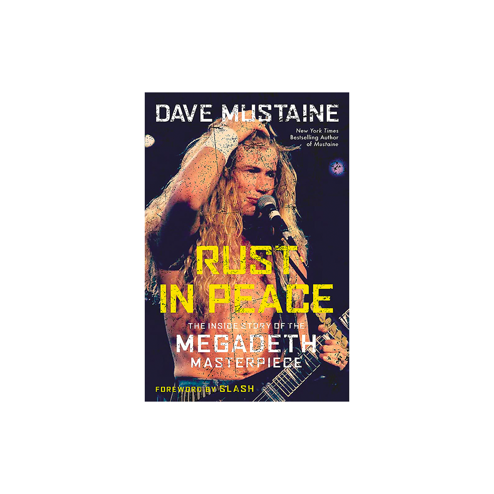 Megadeth Official Merchandise. Rust In Peace Hardcover Book.