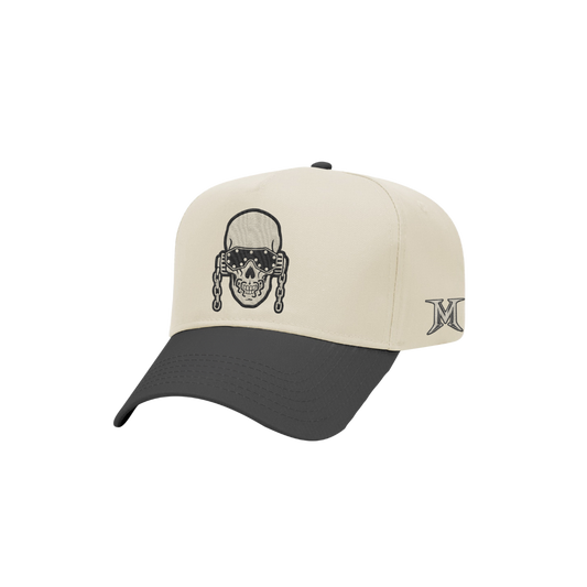 Custom Black and Khaki Vic Hat